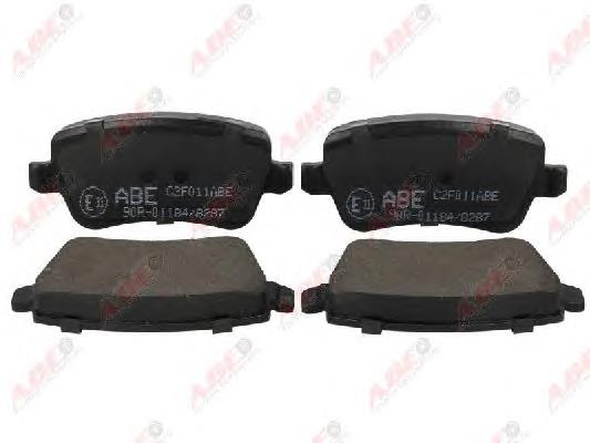 Задні гальмівні колодки ABE C2F011ABE ціна, від 22.31 USD