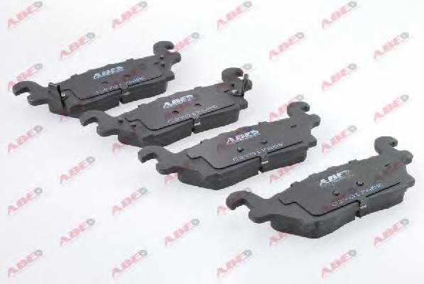 Задні гальмівні колодки ABE C2Y017ABE ціна, від 22.81 USD