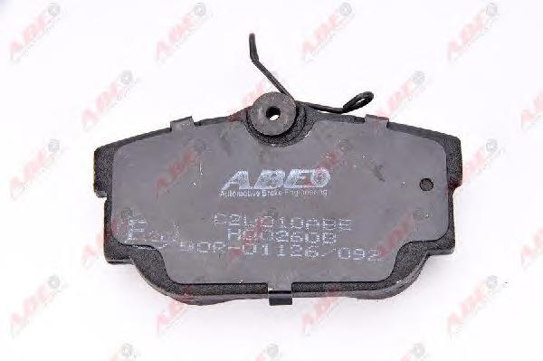 Задні гальмівні колодки C2W010ABE ABE