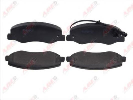 Задні дискові колодки ABE C2R015ABE