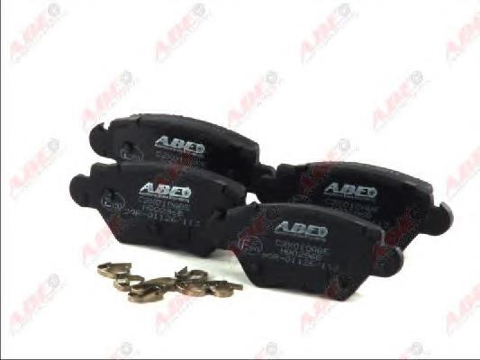 Задні гальмівні колодки C2X010ABE ABE
