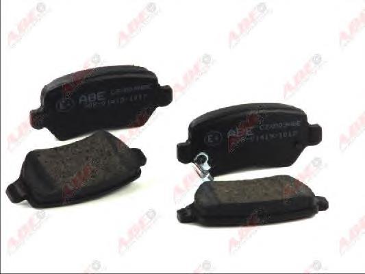 Задні гальмівні колодки ABE C2X009ABE ціна, від 13.64 USD