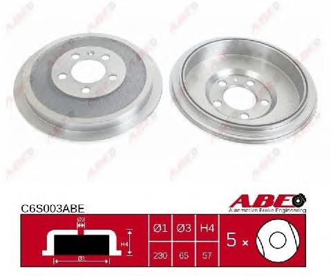 Купити C6S003ABE ABE Барабан гальмівний задній
