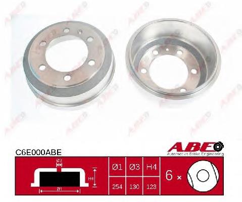 Барабан гальмівний задній ABE C6E000ABE