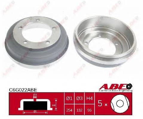Купити C6G022ABE ABE Барабан гальмівний задній