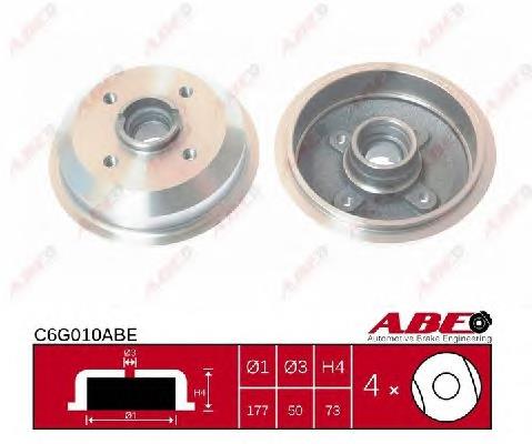 C6G010ABE ABE Барабан гальмівний задній