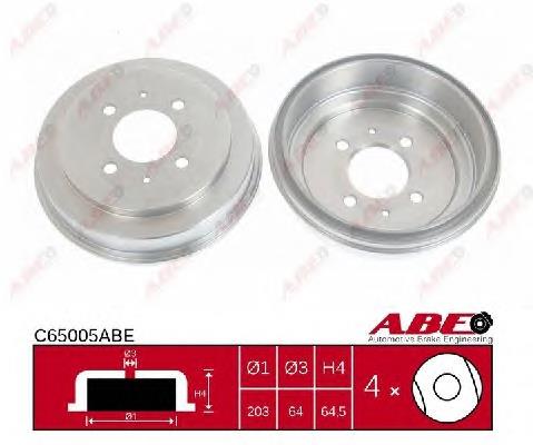 Купити C65005ABE ABE Барабан гальмівний задній