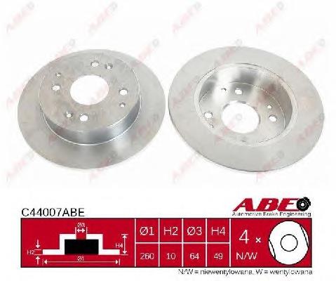 C44007ABE ABE Дискові гальма