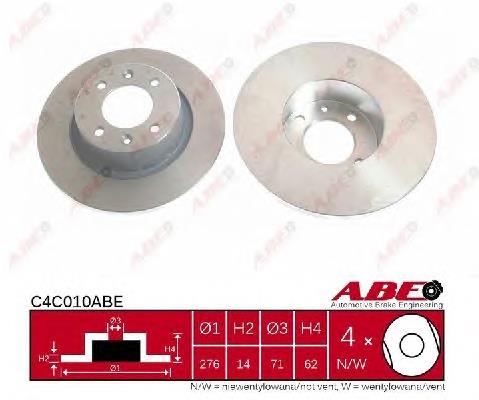 Купити C4C010ABE ABE Диск заднього гальма