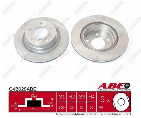 Задні дискові гальма ABE C4B028ABE ціна, від 33.42 USD