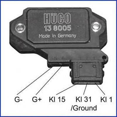 138005 Huco модуль запалювання, комутатор