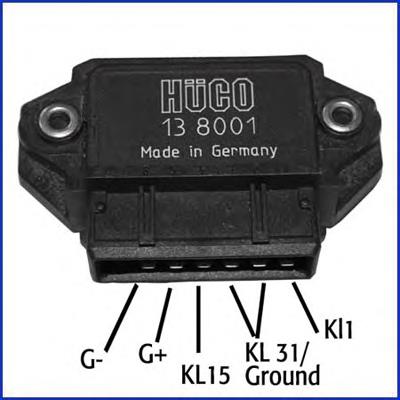 138001 Huco модуль запалювання, комутатор