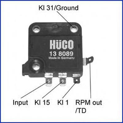Комутатор системи запалювання Huco 138089 ціна, від 28.96 USD