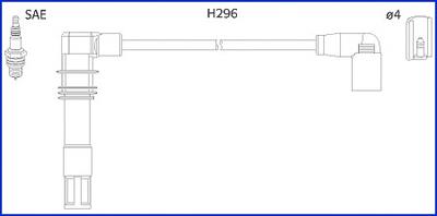 Дроти запалювання Huco 134797 ціна, від 44.44 USD
