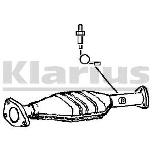 Конвертор-каталізатор (каталітичний нейтралізатор) Honda Accord VI седан (CG) (1998 - 2003) ціна, від 143.93 USD