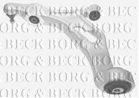 BCA6653 Borg&beck важіль передньої підвіски нижній, лівий