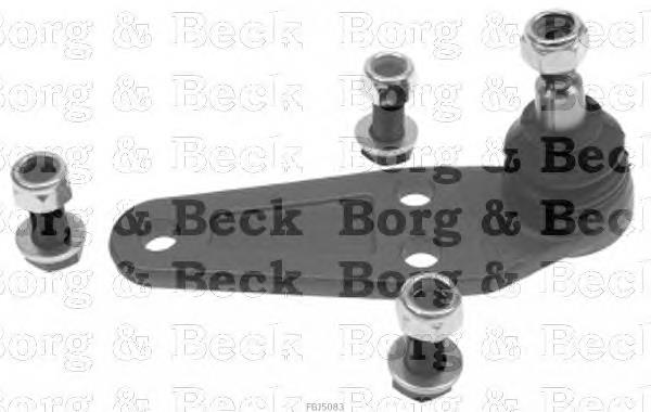 BBJ5083 Borg&beck кульова опора, нижня, права