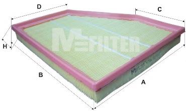 Елемент повітряного фільтра Mfilter K791 ціна, від 4.50 USD
