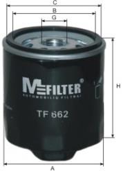 Купити TF662 Mfilter Фільтр очищення масла відцентровий