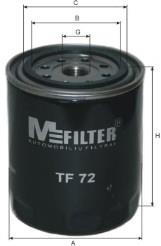 TF72 Mfilter фільтр масляний