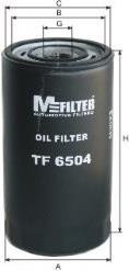 Масляний фільтр двигуна Mfilter TF6504 ціна, від 18.58 USD
