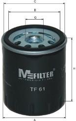 TF61 Mfilter фільтр масляний