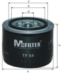 TF54 Mfilter фільтр масляний