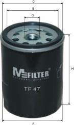Масляний фільтр TF47 Mfilter