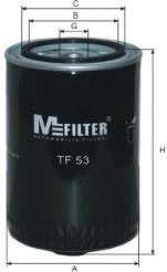 Масляний фільтр TF53 Mfilter