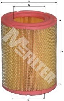 Елемент повітряного фільтра Mfilter A261 ціна, від 18.15 USD