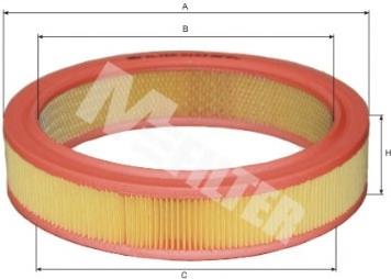 Купити A123 Mfilter Автомобільний фільтр повітря