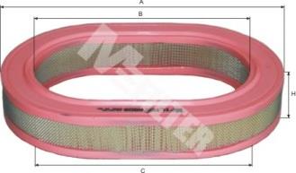 Елемент повітряного фільтра Mfilter A509 ціна, від 5.73 USD
