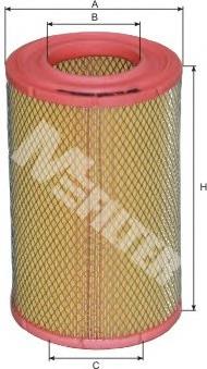 Фільтр повітряний Mfilter A503