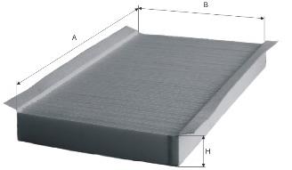 Купити K9034 Mfilter Фільтр салону вугільний