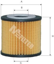 Масляний фільтр TE600 Mfilter