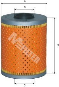 Масляний фільтр двигуна Mfilter TE603 ціна, від 3.84 USD