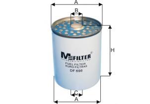 Фільтр тонкого очищення палива Mfilter DF698 ціна, від 3.22 USD