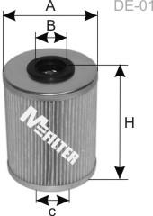 Масляний фільтр двигуна Mfilter TE13 ціна, від 3.52 USD
