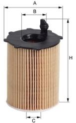 Масляний фільтр двигуна Mfilter TE617 ціна, від 6.21 USD