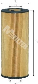 Масляний фільтр двигуна Mfilter TE607 ціна, від 6.12 USD