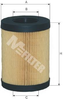 TE611 Mfilter Фільтр масла