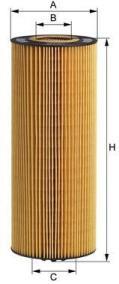 TE610 Mfilter Фільтр масла
