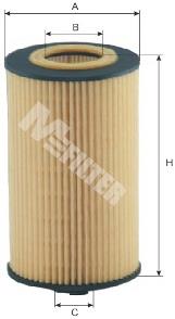 TE627 Mfilter Фільтр масла