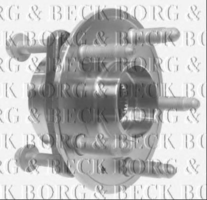 BWK1166 Borg&beck Маточина задня