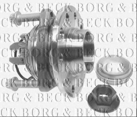 BWK1180 Borg&beck маточина передня