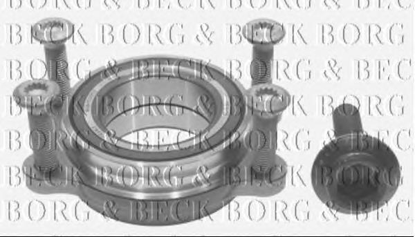 Комплект підшипник маточини передньої Borg&beck BWK1109 ціна, від 51.92 USD