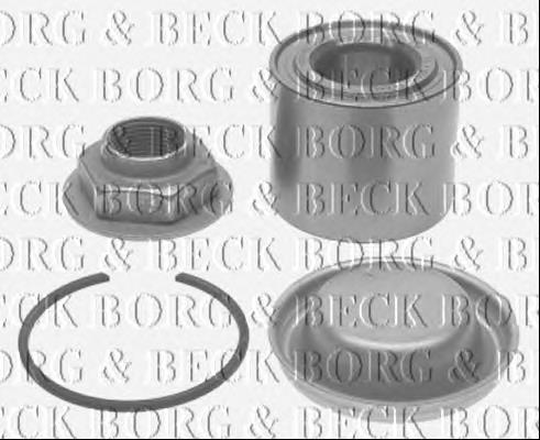 Підшипник маточини задньої BWK1107 Borg&beck