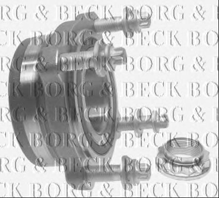 BWK1148 Borg&beck підшипник маточини задньої