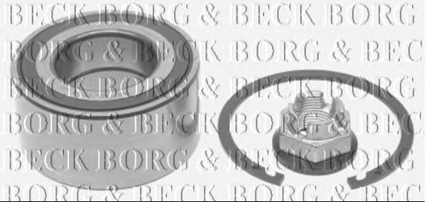 Комплект підшипник маточини передньої Borg&beck BWK1138 ціна, від 23.86 USD