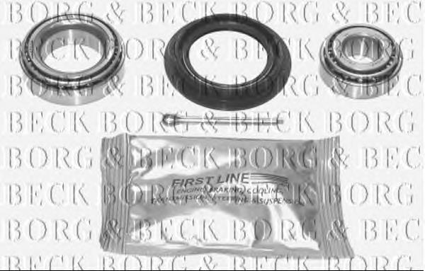 BWK026 Borg&beck підшипник маточини передньої/задньої